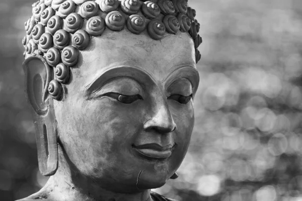 Buddha ansikte av vax — Stockfoto