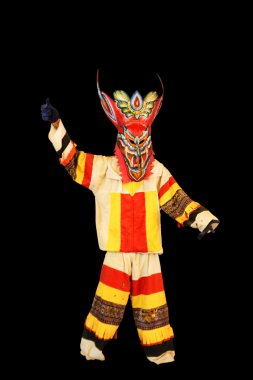 Phi ta khon festival Haziran: loei, thailand içinde. gençlerin dre