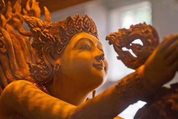Statuary fairy in Pattaya Thailand.