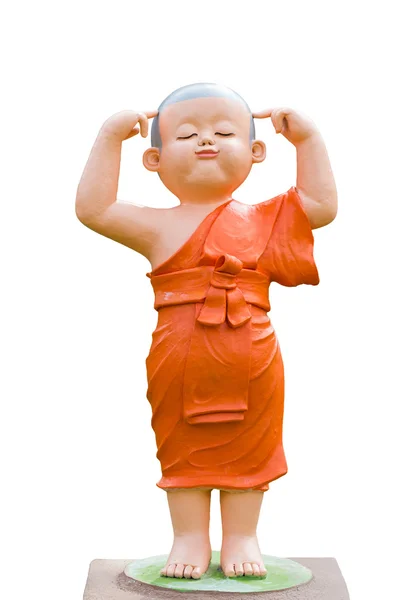 Petites poupées moines bouddhistes — Photo