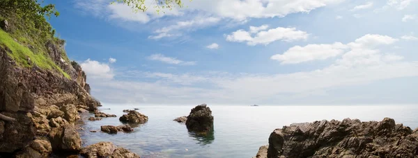 Uitzicht op het strand op het eiland van Koh Samui Thailand — Stockfoto