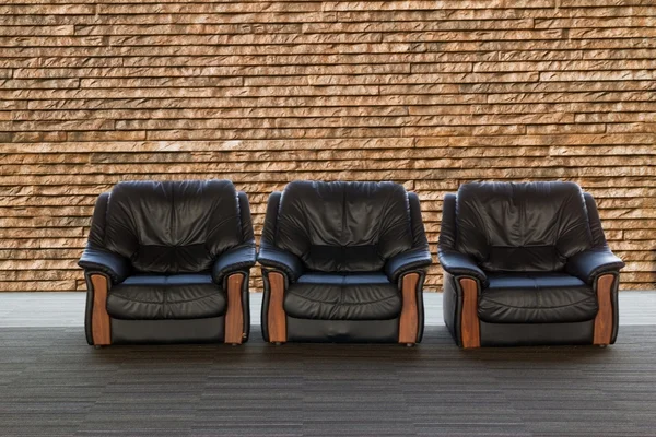 Sofa furniture isolated on white background — Stock Photo, Image