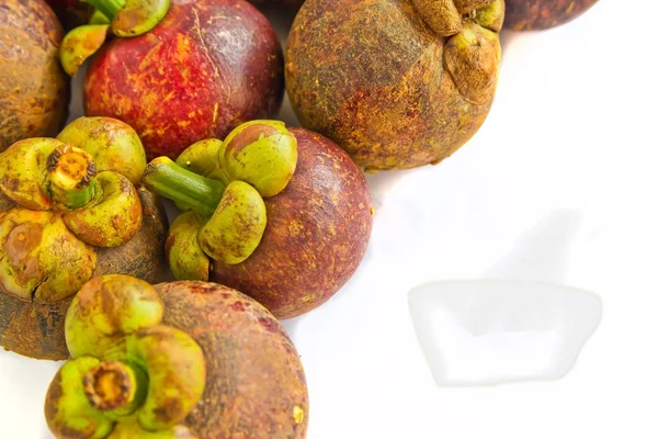 Tropisk frukt, Mangostan — Stockfoto