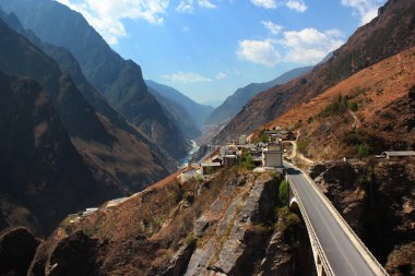 Gorge, Çin sıçrayan kaplan toplayan