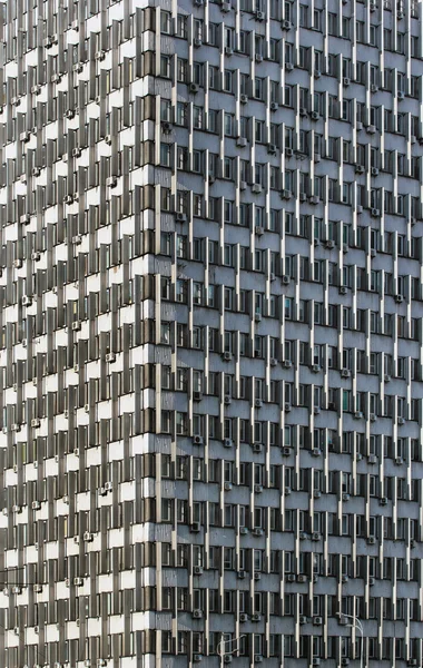 Textura de fundo de janelas de escritórios sem rosto — Fotografia de Stock