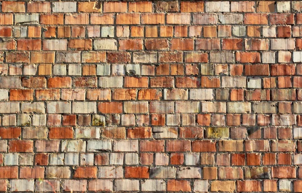 Old vintage red brick wall — Stok fotoğraf