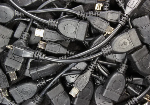 Usb otg cables — Stock Photo, Image