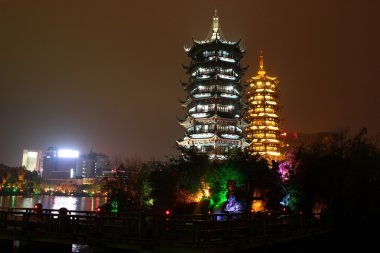 Altın ve gümüş pagodadan, Guilin