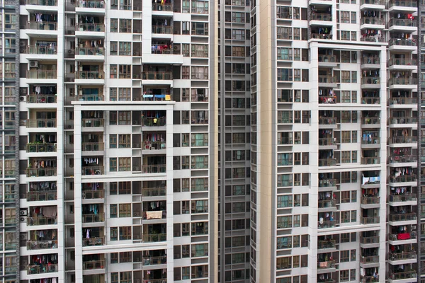 Vista da casa residencial em Guangzhou, China — Fotografia de Stock