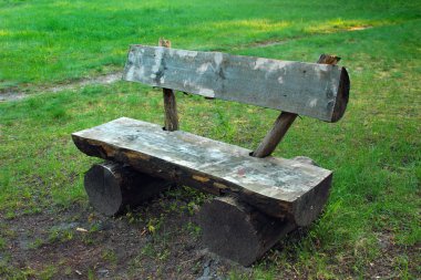 Eski ahşap Bank ağaç şort self-made