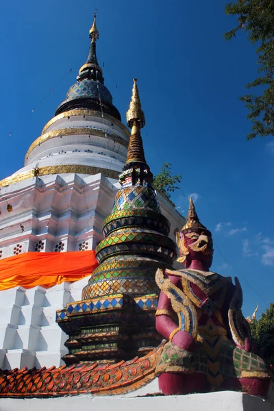 Чиангмай Таиланд Декабря 2019 Года Ват Кет Карам Буддийский Храм — стоковое фото