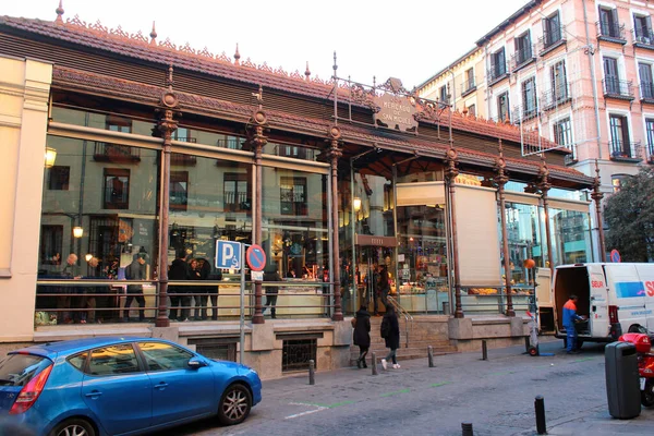 Madrid España Diciembre 2016 Mercado San Miguel Mercado San Miguel —  Fotos de Stock