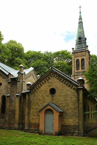 Riga Letland Juli 2017 Kerk Van Opstanding Grote Begraafplaats Necropolis — Stockfoto