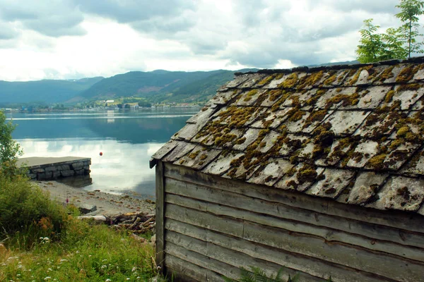 挪威Hordaland县Etne附近Etnefjorden景观 — 图库照片