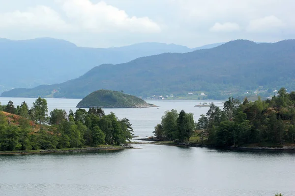 挪威Vestland县Halsnoy岛景观 — 图库照片