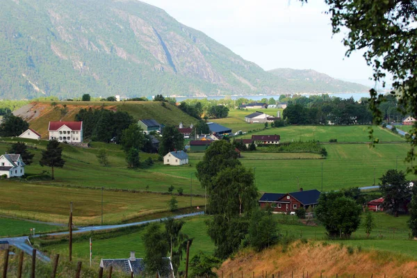 Ardal Norveç Haziran 2018 Norveç Rogaland Ilçesindeki Hjelmeland Belediyesindeki Ardal — Stok fotoğraf