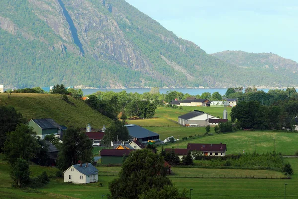 Ardal Norwegia Czerwca 2018 Widok Miejscowość Ardal Gminie Hjelmeland Okręg — Zdjęcie stockowe