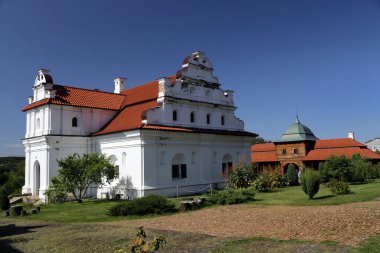 Chyhyryn, Ukrayna - 14 Ağustos 2021: Chyhyryn, Ukrayna 'da Bohdan Khmelnytsky' nin evi. Ulusal tarihi ve mimari dönüm noktası