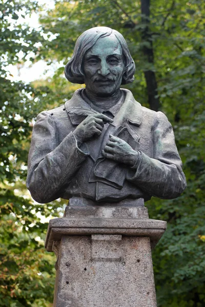 Kharkiv Ukraine Septembre 2021 Monument Nikolaï Gogol Romancier Russe Écrivain — Photo