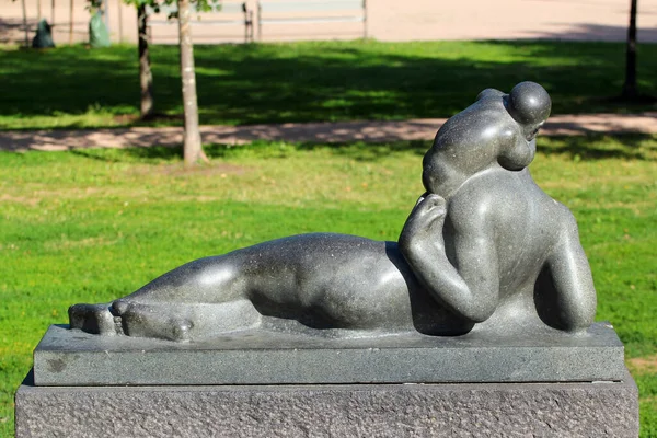 Oslo Noruega Junio 2018 Obras Escultura Objetos Artísticos Gustav Vigeland — Foto de Stock