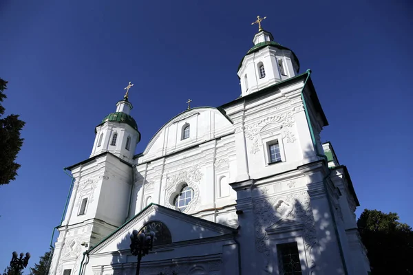 Salvador Transfiguración Monasterio Mhar Iglesia Ortodoxa Ucraniana Lubny Ucrania —  Fotos de Stock