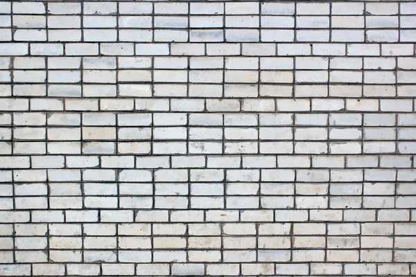 Beyaz silikat tuğla duvar — Stok fotoğraf