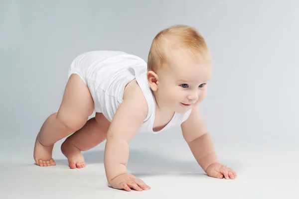 Retrato do bebê recém-nascido . — Fotografia de Stock