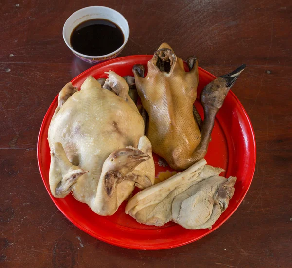 Kurczaków i kaczek dla żywności Chiński Nowy rok — Zdjęcie stockowe
