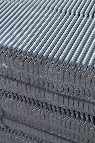 Textura close-up de telha de telhado de concreto — Fotografia de Stock