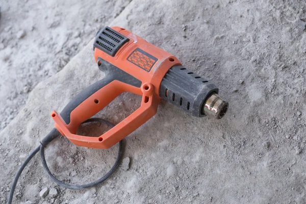 Heat gun or hot air gun — Stock Photo, Image