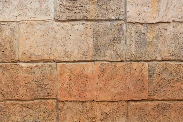Kum taş duvar — Stok fotoğraf
