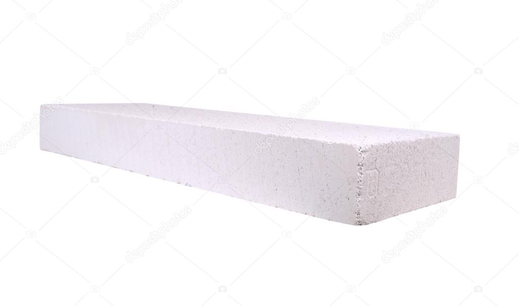 stack of white Lightweight Concrete block, Foamed concrete block