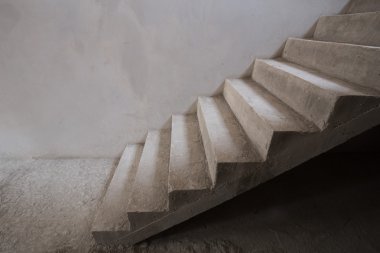 merdiven Çimento beton yapı konut ev buildin içinde