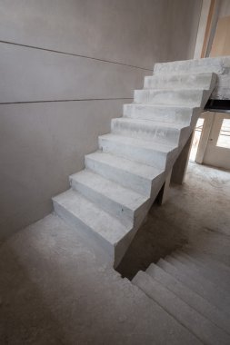merdiven Çimento beton yapı konut ev buildin içinde