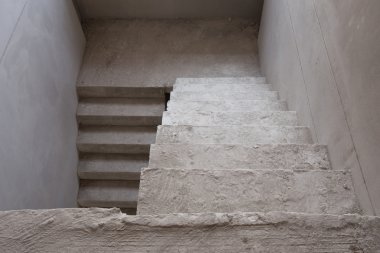 merdiven Çimento beton yapı konut ev buildin içinde