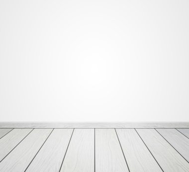 Beyaz ahşap zemin üzerinde beyaz izole 
