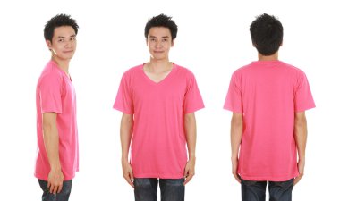 adam boş t-shirt ile 