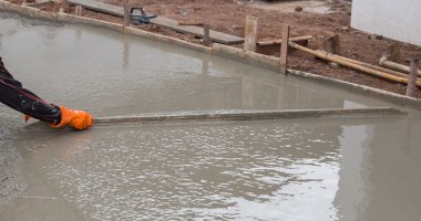 Sıvacı şap beton döşeme için