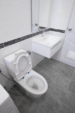 tuvalet ve banyo modern tarzı