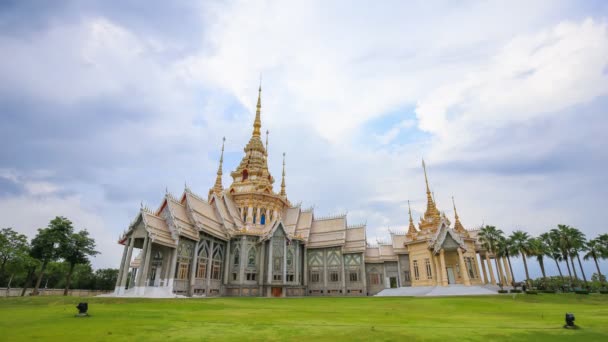 Time Lapse Wat Luang Pho Toh Templom Vagy Wat Non — Stock videók