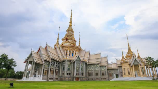 Time Lapse Wat Luang Pho Toh Temple Wat Non Kum — Vídeo de Stock