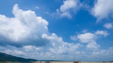 Tayland Nakhon Nayok 'da Khun Dan Prakan Chon Barajı' nın 4k zaman aşımı