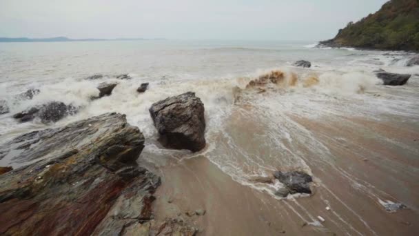 Khao Laem Samet Nemzeti Parkban Rayong Tartományban Thaiföldön — Stock videók