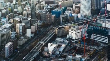 YOKOHAMA, JAPONYA - 26 Mart 2019: Yokohama Şehri, Japonya