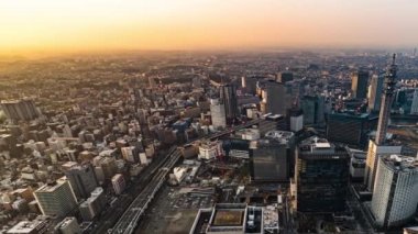 YOKOHAMA, JAPONYA - 26 Mart 2019: Yokohama Şehri, Japonya