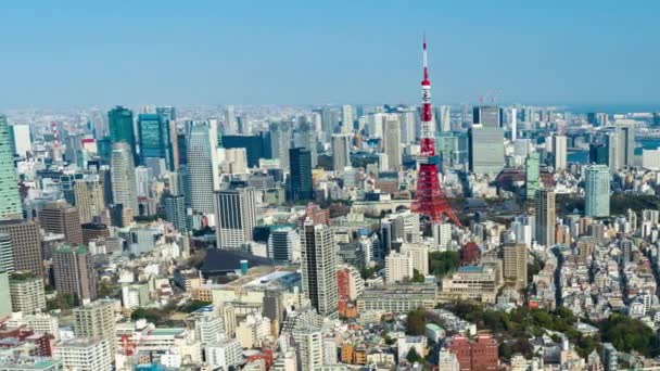 Lapso Tempo Cidade Tóquio Japão — Vídeo de Stock
