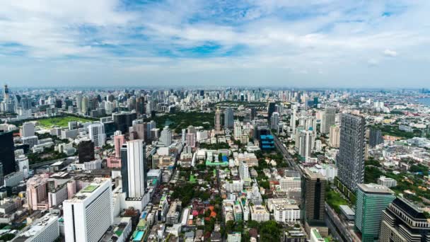 Time Lapse Bangkok Cityscape Thaiföld — Stock videók