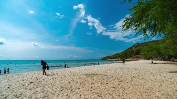 Time Lapse Sai Kaew Beach Rayong Thailand — Vídeo de Stock