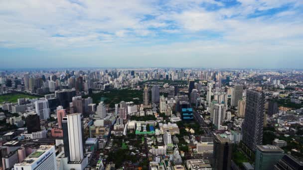 Bangkok Városkép Kilátás Thaiföld — Stock videók