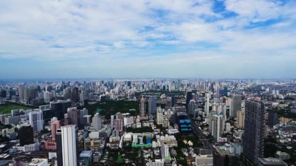 Bangkok Vue Sur Paysage Urbain Thaïlande — Video